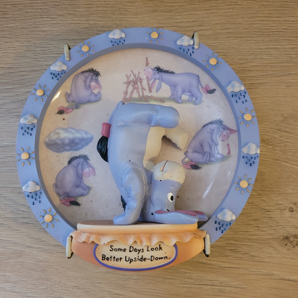 Eeyore Decorative Collectors Plate Limited Edition